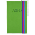 Fashion Hardbound Journal w/ 120 Lined Sheets (Green)